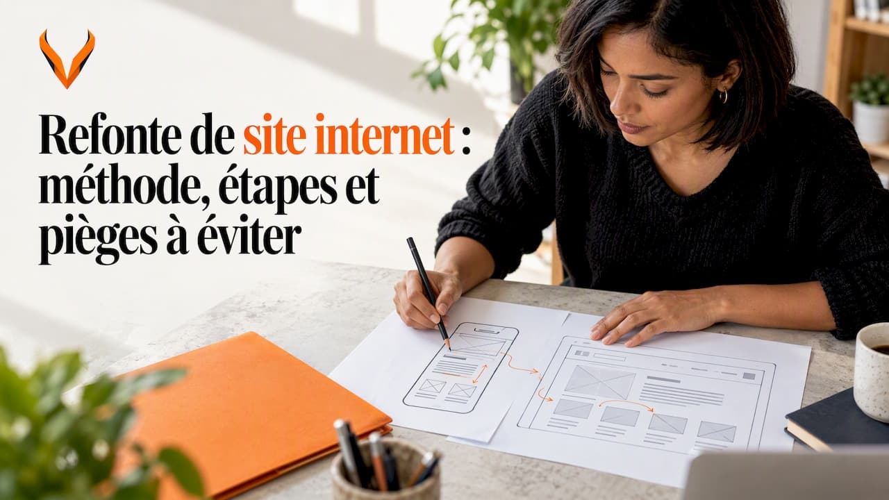 Refonte de site internet : méthode, étapes et pièges à éviter
