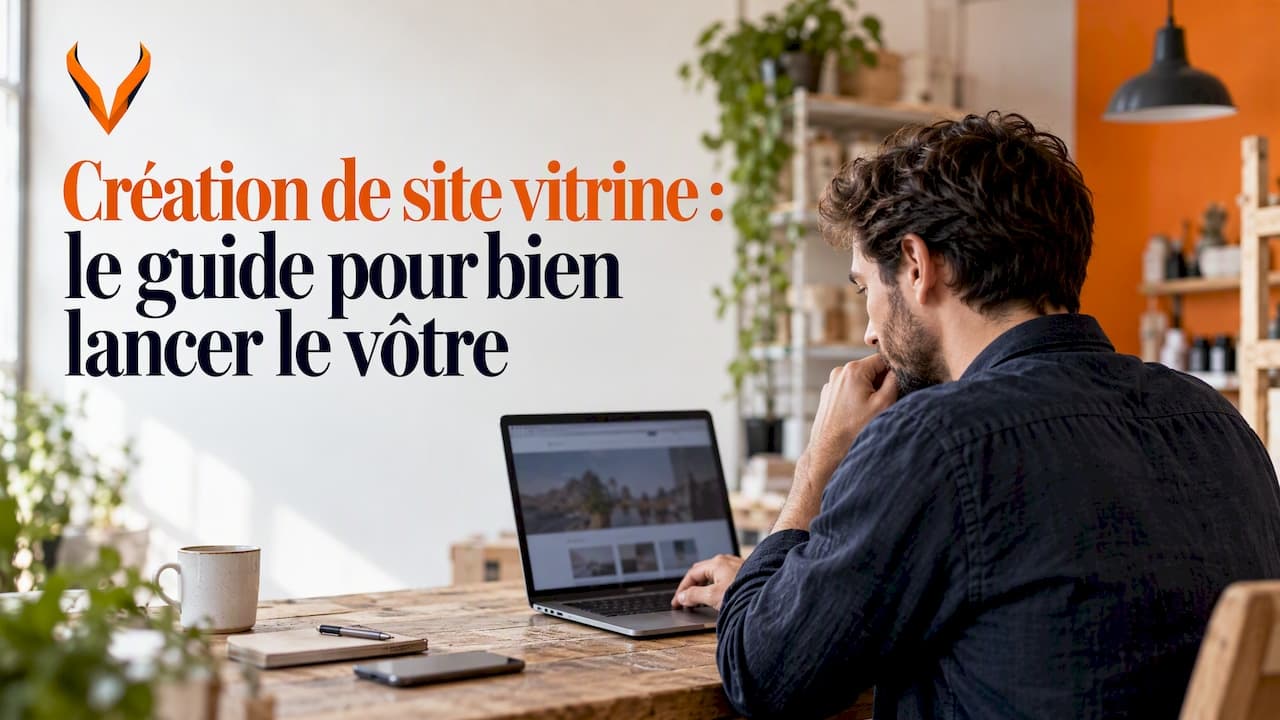 Création de site vitrine : le guide pour bien lancer le vôtre
